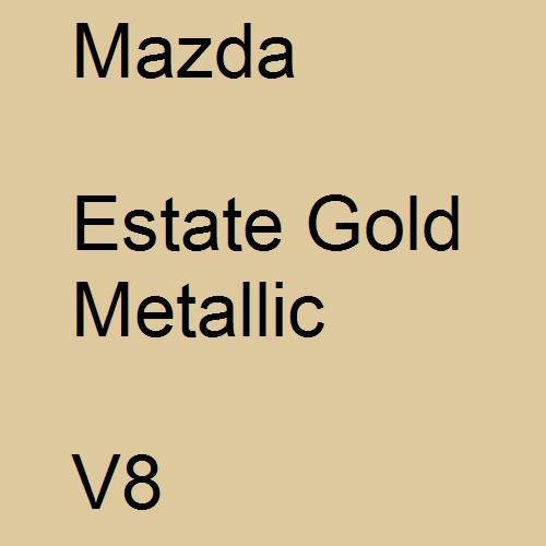 Mazda, Estate Gold Metallic, V8.